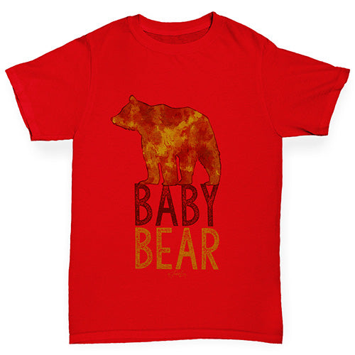 Baby Bear Silhouette Boy's T-Shirt