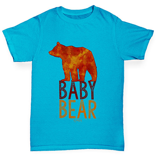 Baby Bear Silhouette Girl's T-Shirt 