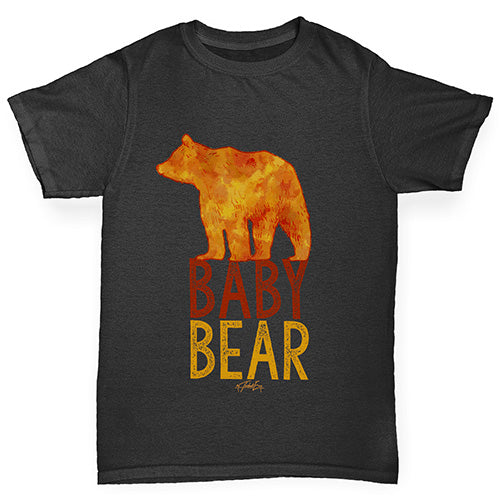 Baby Bear Silhouette Girl's T-Shirt 