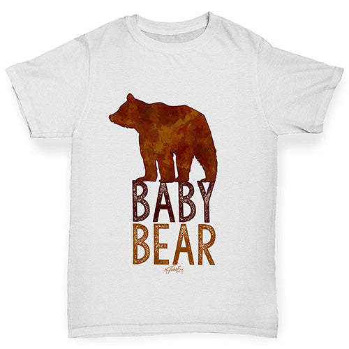 Baby Bear Silhouette Girl's T-Shirt 