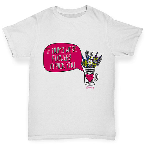 If Mums Were Flowers Boy's T-Shirt