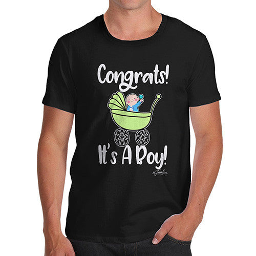 Congrats It's A Boy! Men's T-Shirt