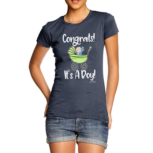 Congrats It's A Boy! Women's T-Shirt 