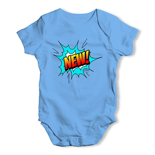 New! Pop Art Baby Unisex Baby Grow Bodysuit