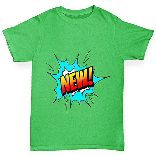 New! Pop Art Boy's T-Shirt