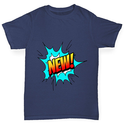 New! Pop Art Boy's T-Shirt