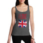 I Love Great Britain Paint Splat Women's Tank Top