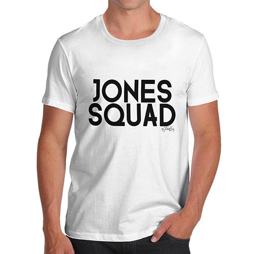 Personalised Surname Squad Men's T-Shirt