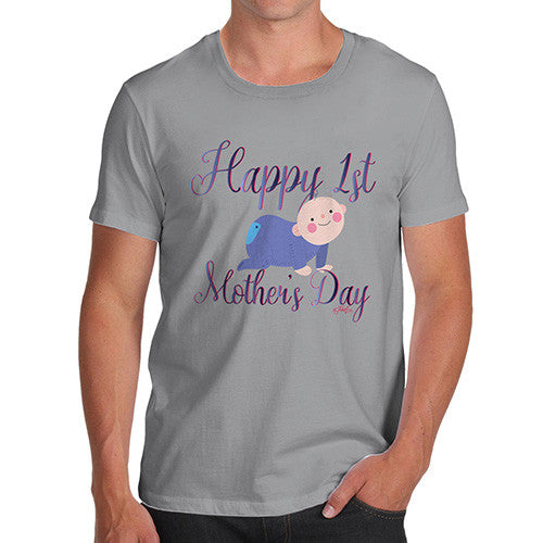 Happy 1st Mother's Day Baby Men's T-Shirt