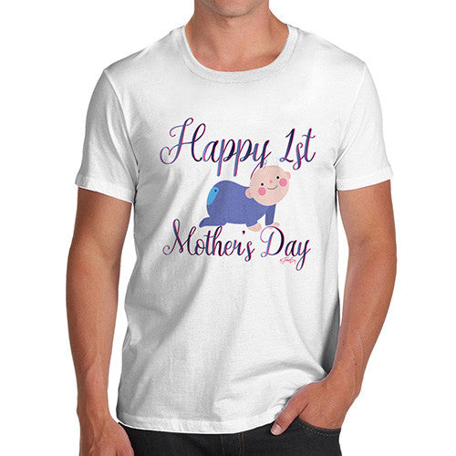 Happy 1st Mother's Day Baby Men's T-Shirt