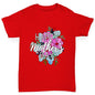 Happy Mother's Day Bouquet Girl's T-Shirt 