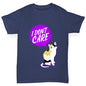 I Don't Care Cat Boy's T-Shirt