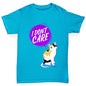 I Don't Care Cat Girl's T-Shirt 