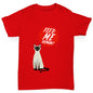 Feed Me Cat Girl's T-Shirt 