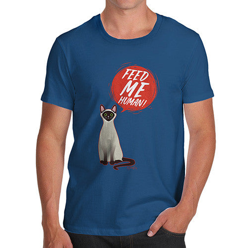 Feed Me Cat Men's T-Shirt