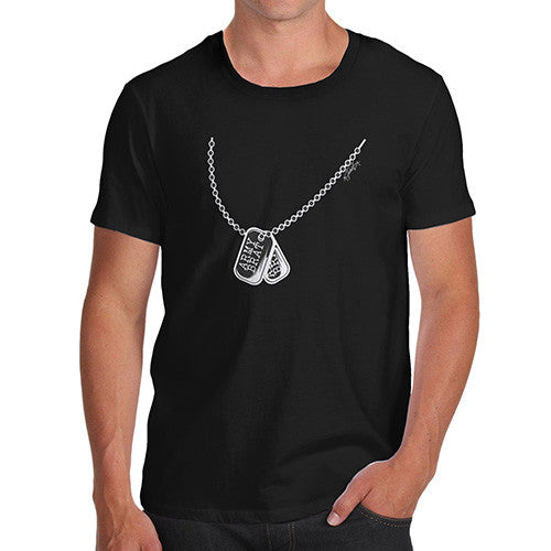 Army Brat Dog Tags Men's T-Shirt