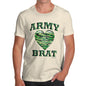 Army Brat Camo Heart Men's T-Shirt