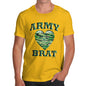 Army Brat Camo Heart Men's T-Shirt