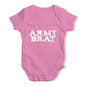 Army Brat Camouflage Baby Unisex Baby Grow Bodysuit