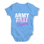 Army Brat Princess Baby Unisex Baby Grow Bodysuit