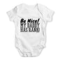 My Daddy Has Rank! Baby Unisex Baby Grow Bodysuit