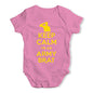 Keep Calm I'm An Army Brat Baby Unisex Baby Grow Bodysuit