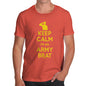 Keep Calm I'm An Army Brat Men's T-Shirt