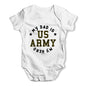 Army My Dad Is My Hero Baby Unisex Baby Grow Bodysuit