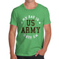 Army My Dad Is My Hero Men's T-Shirt