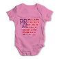 Proud Army Brat Baby Unisex Baby Grow Bodysuit