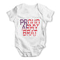 Proud Army Brat Baby Unisex Baby Grow Bodysuit