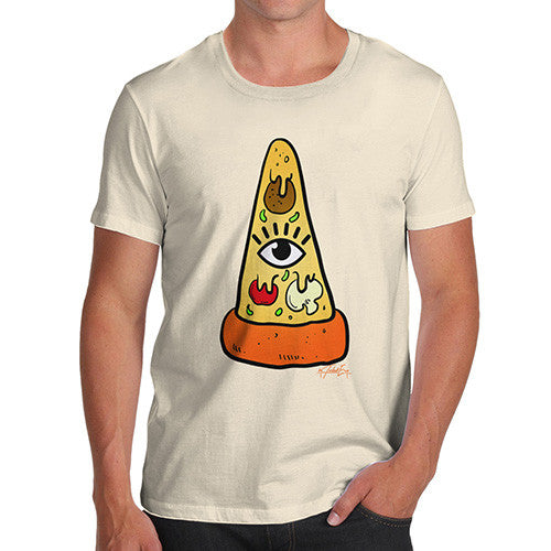 Illuminati Pizza Men's T-Shirt