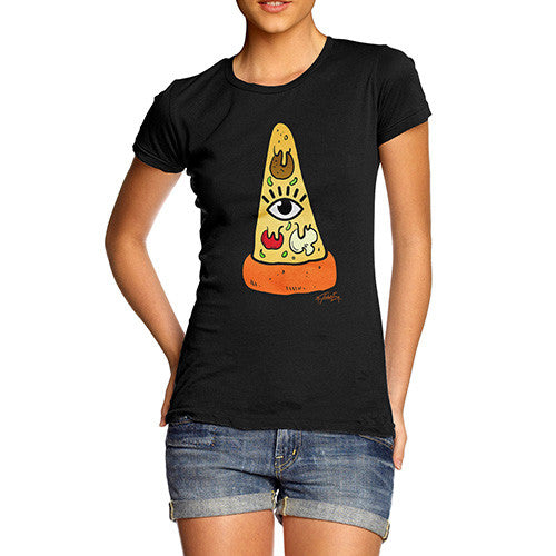 Illuminati Pizza Women's T-Shirt 