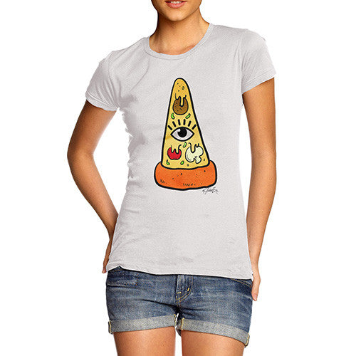 Illuminati Pizza Women's T-Shirt 