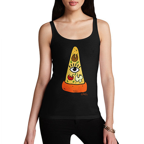 Illuminati Pizza Women's Tank Top