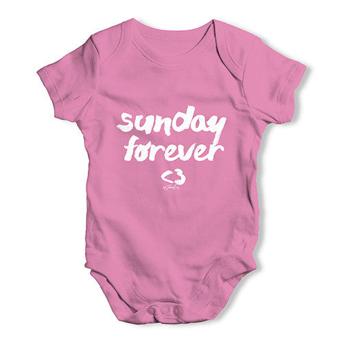 Sunday Forever Baby Unisex Baby Grow Bodysuit