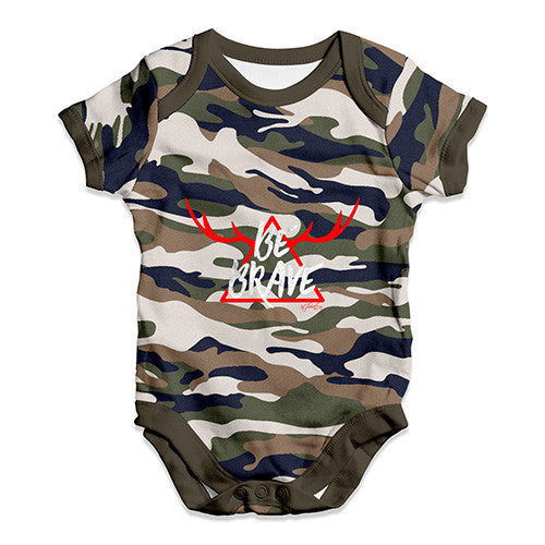 Be Brave Baby Unisex Babygrow Bodysuit Onesies