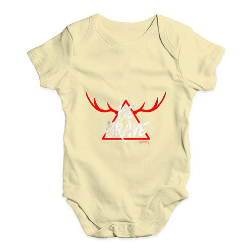 Be Brave Baby Unisex Babygrow Bodysuit Onesies