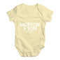 Personalised Name And Son Baby Unisex Babygrow Bodysuit Onesies