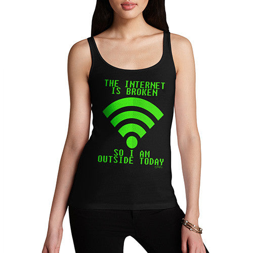 The Internet Is Broken Women's Tank Top