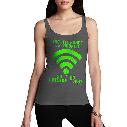 The Internet Is Broken Women's Tank Top