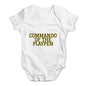 Commando Of The Playpen Baby Unisex Babygrow Bodysuit Onesies