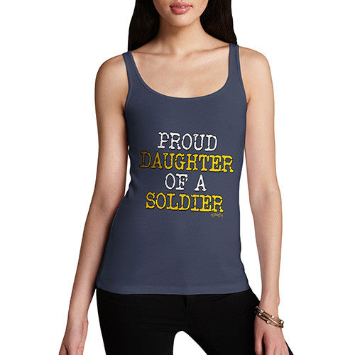 Proud Daughter Of A Soldier Women's Tank Top