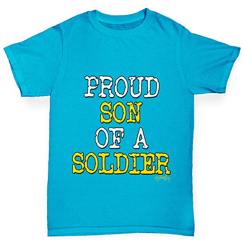 Proud Son Of A Soldier Boy's T-Shirt