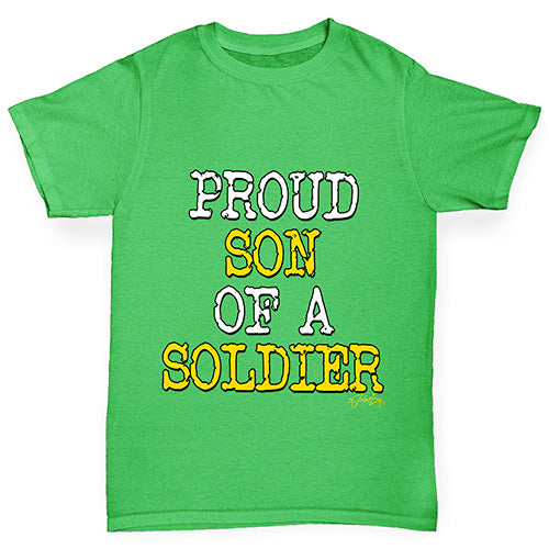 Proud Son Of A Soldier Boy's T-Shirt