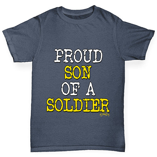 Proud Son Of A Soldier Boy's T-Shirt