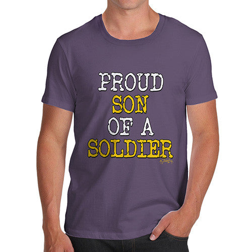 Proud Son Of A Soldier Men's T-Shirt