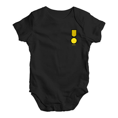 Military Medal Baby Unisex Babygrow Bodysuit Onesies