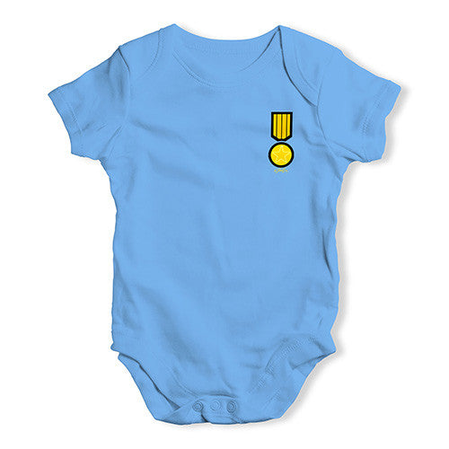 Military Medal Baby Unisex Babygrow Bodysuit Onesies