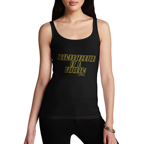 Granddaughter Of A Veteran Women's Tank Top